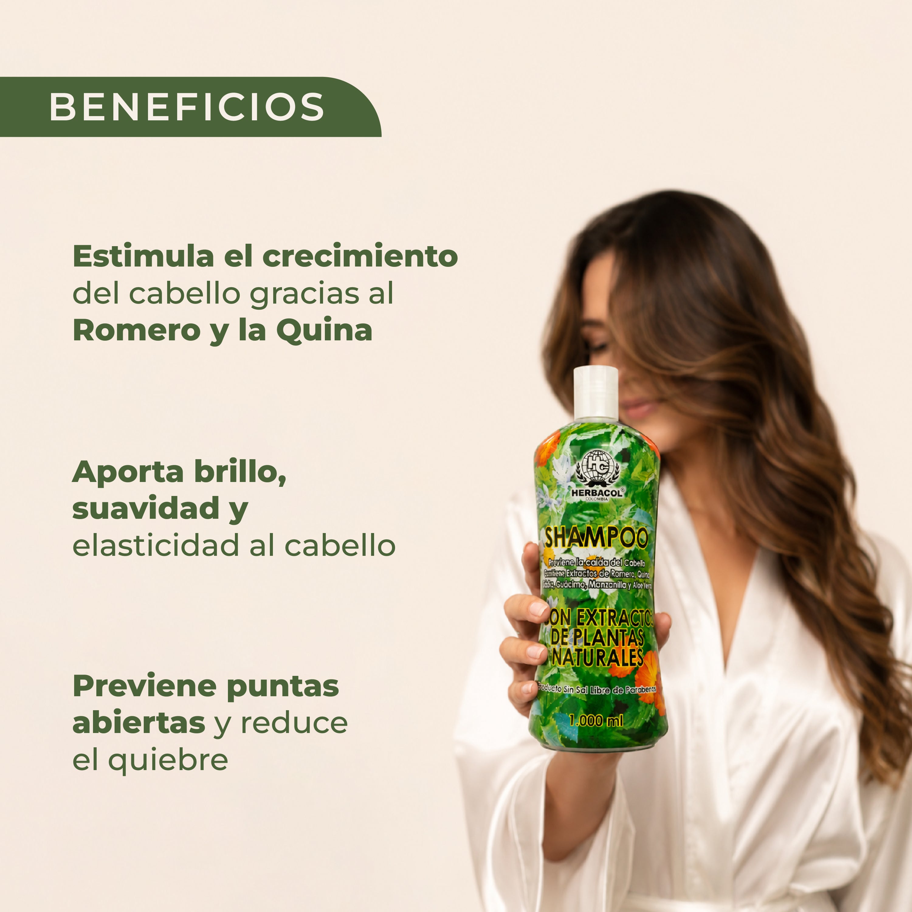 SHAMPOO CON EXTRACTO DE PLANTAS