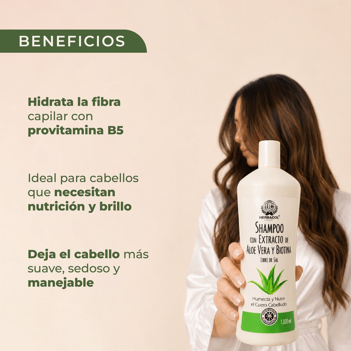 SHAMPOO ALOE VERA Y BIOTINA