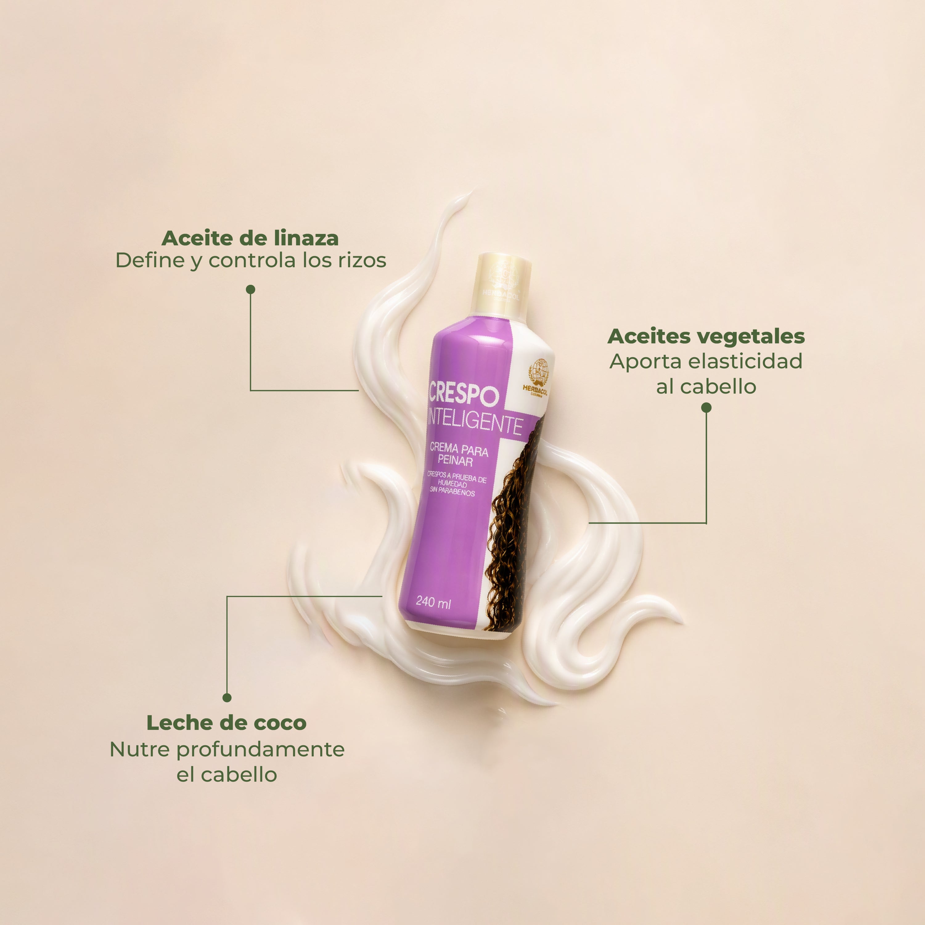 CREMA PARA PEINAR CRESPO INTELIGENTE