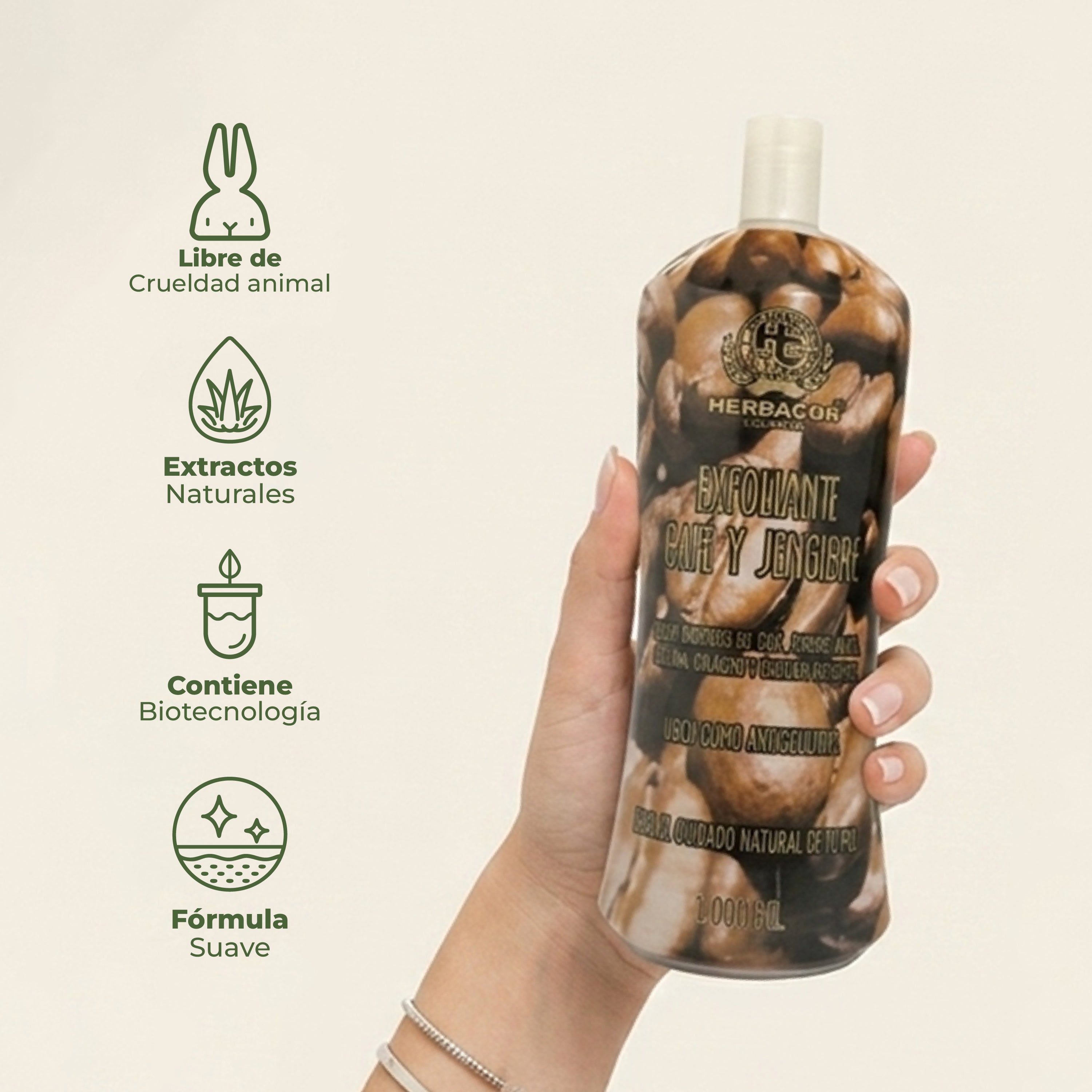 EXFOLIANTE DE CAFÉ Y JENGIBRE