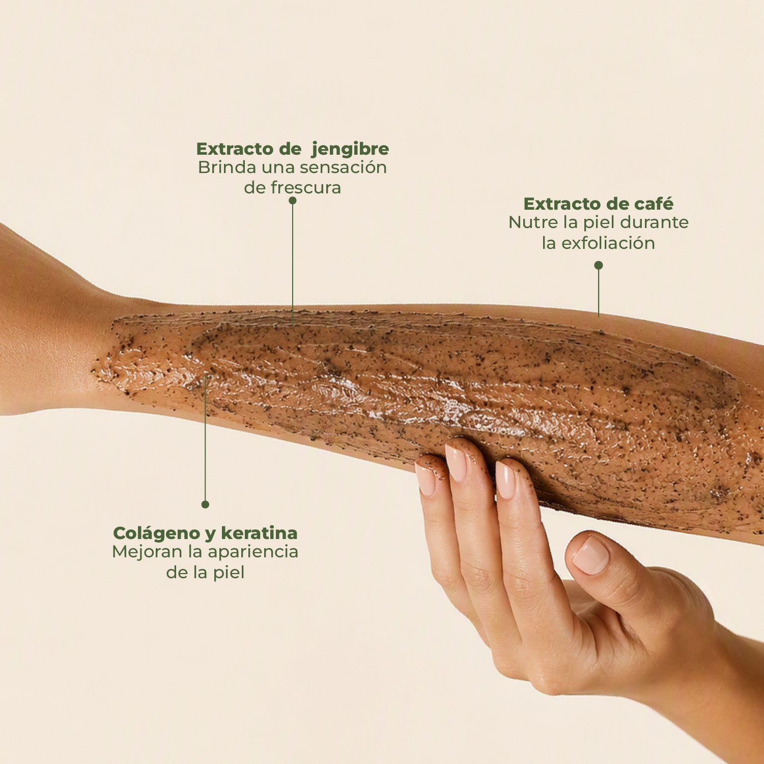 EXFOLIANTE DE CAFÉ Y JENGIBRE