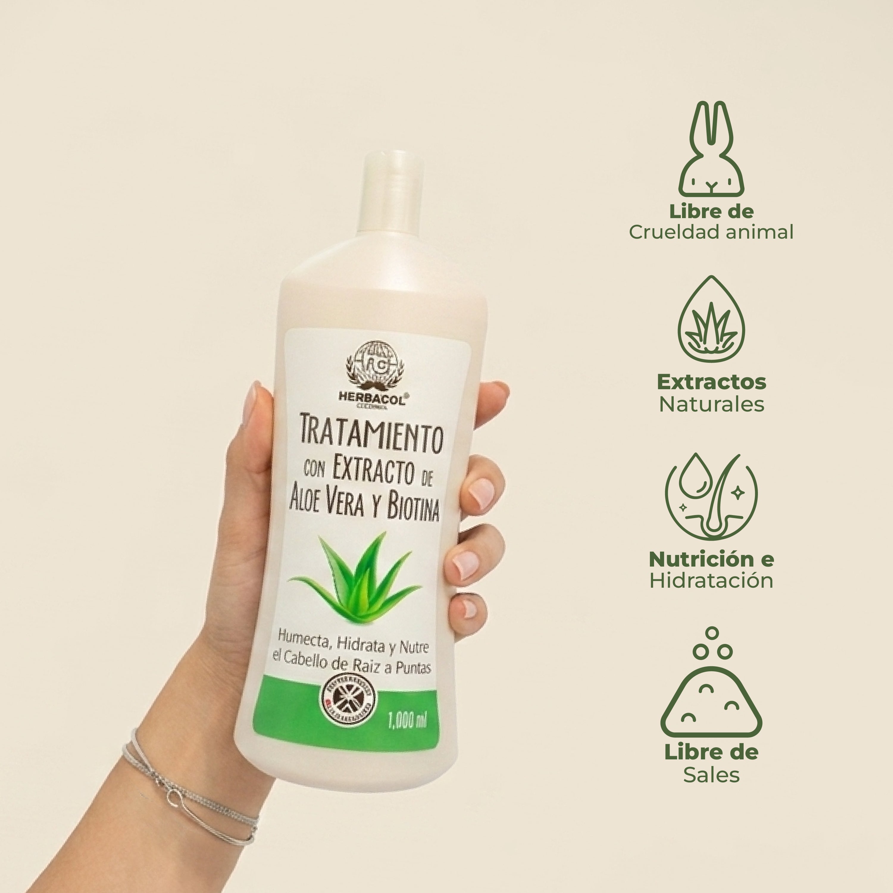 TRATAMIENTO ALOE VERA Y BIOTINA