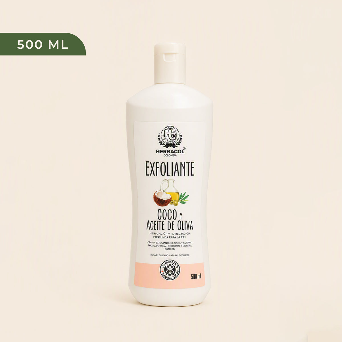 EXFOLIANTE DE COCO Y ACEITE DE OLIVA