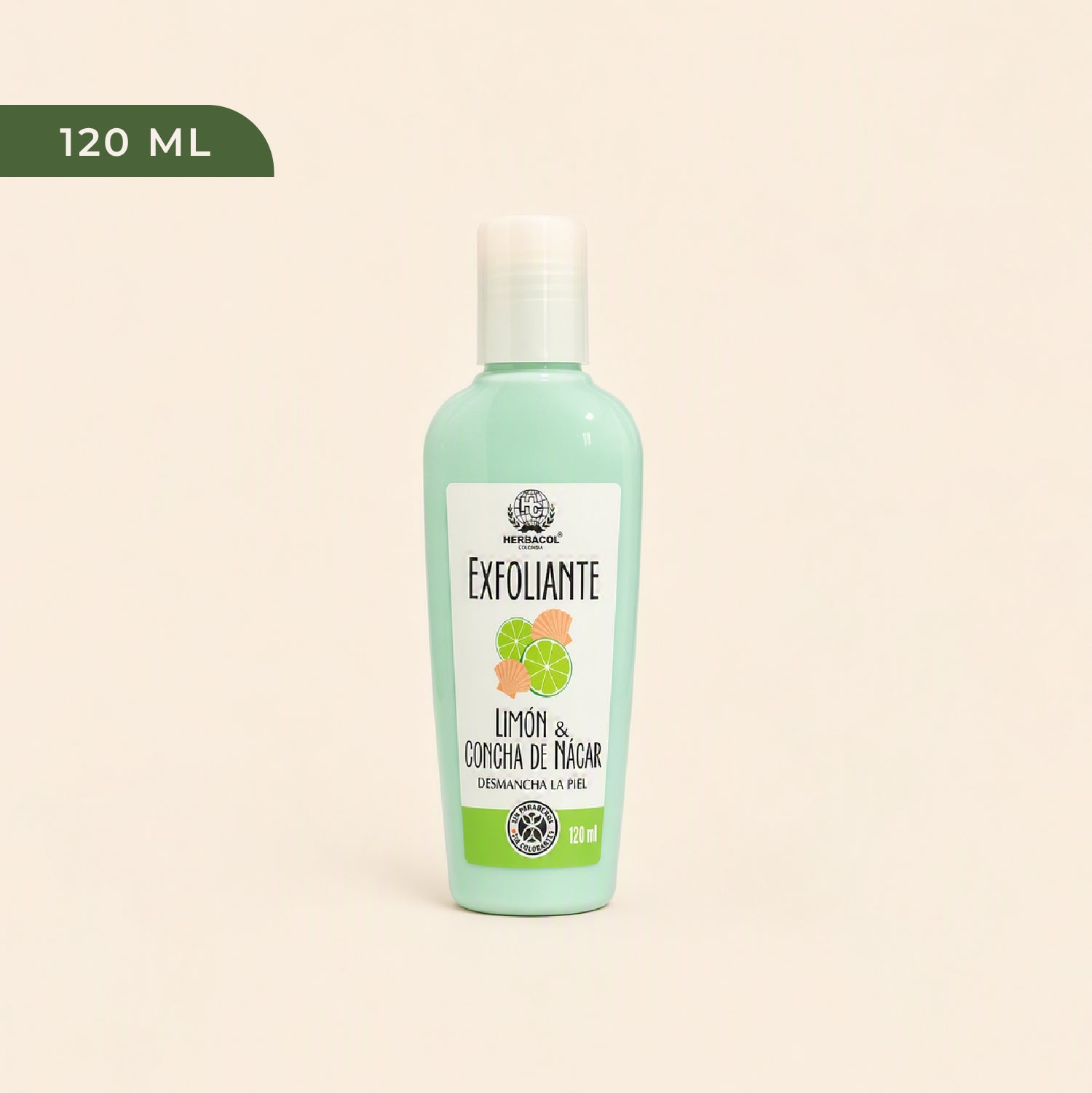 EXFOLIANTE DE LIMÓN Y CONCHA DE NÁCAR
