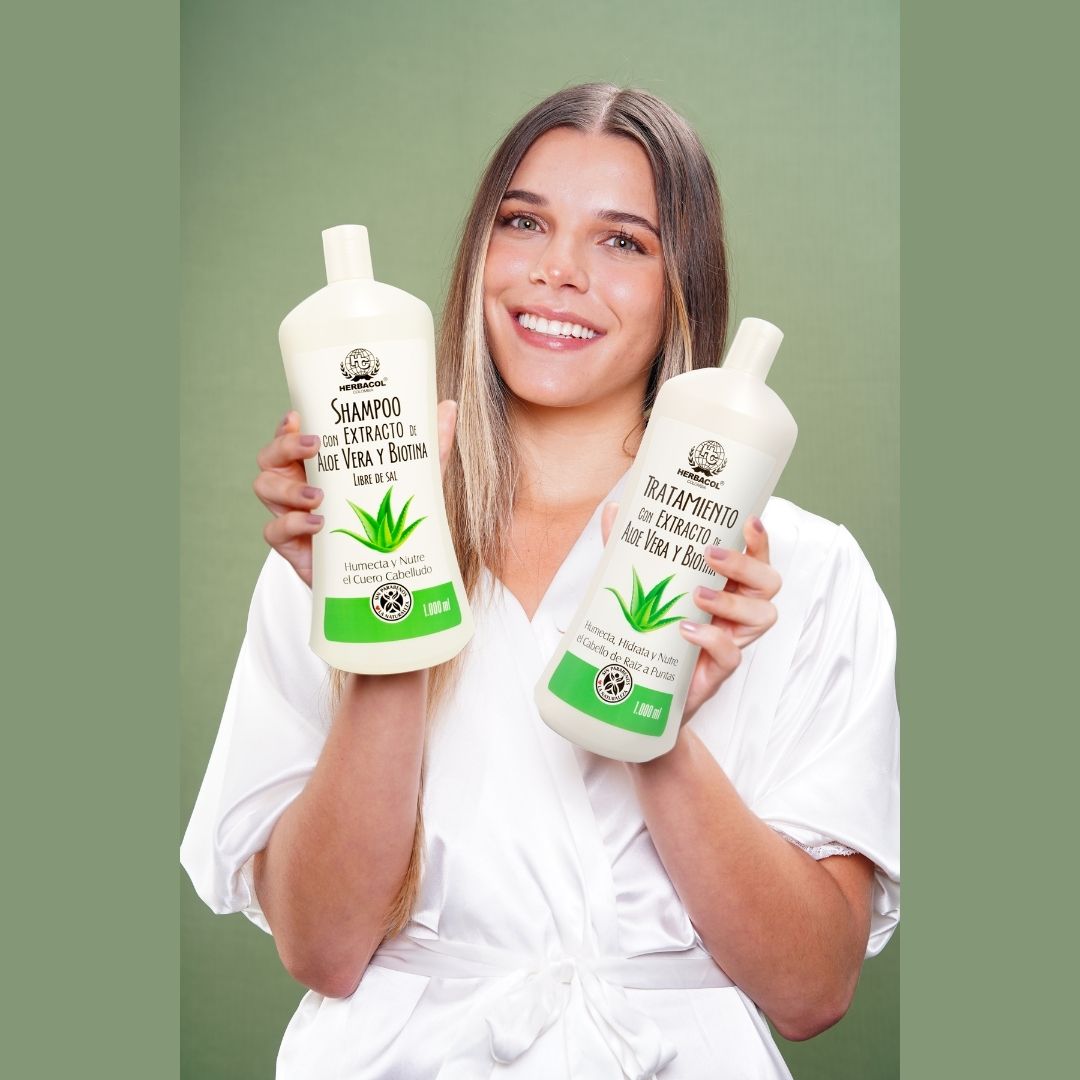 SHAMPOO ALOE VERA Y BIOTINA