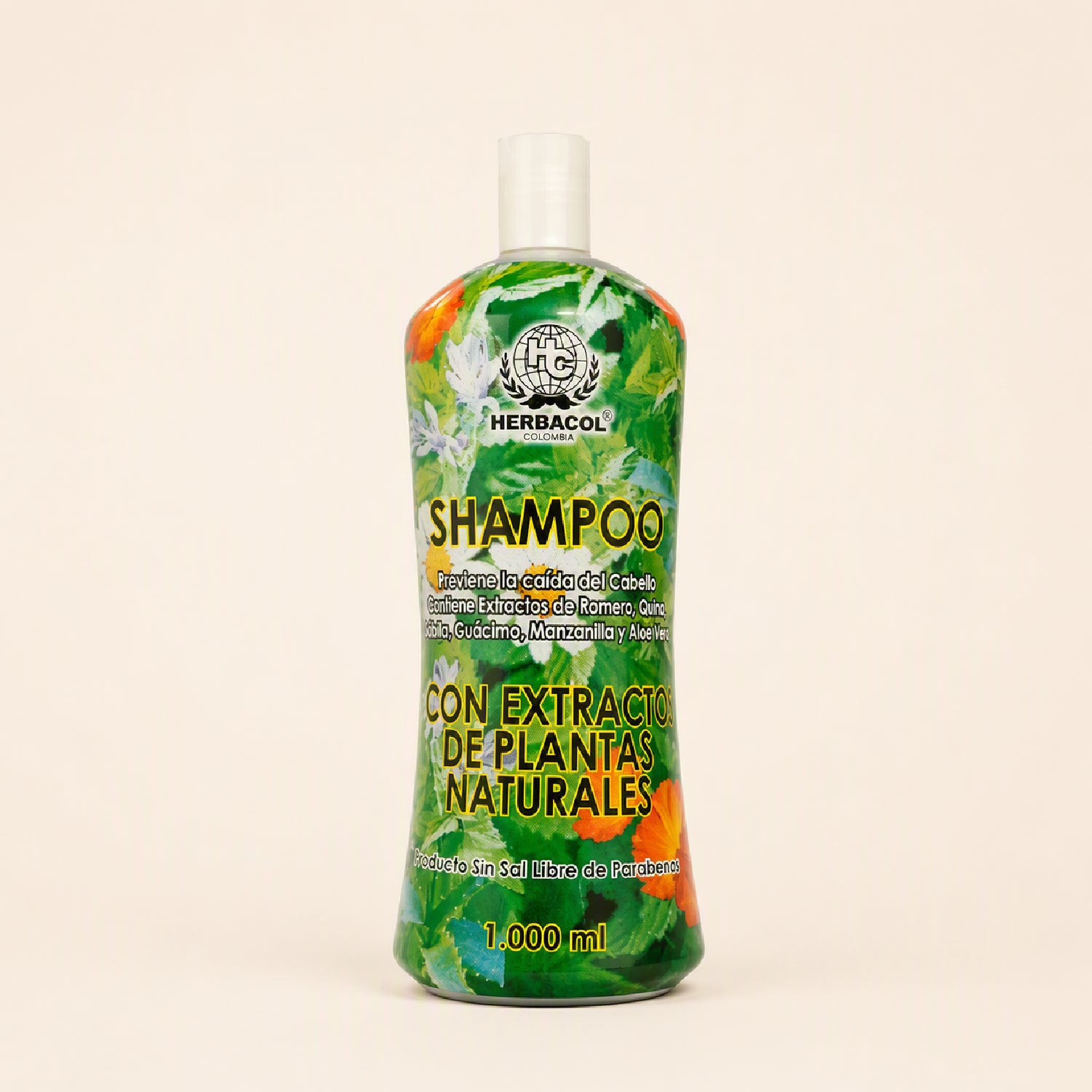 SHAMPOO CON EXTRACTO DE PLANTAS