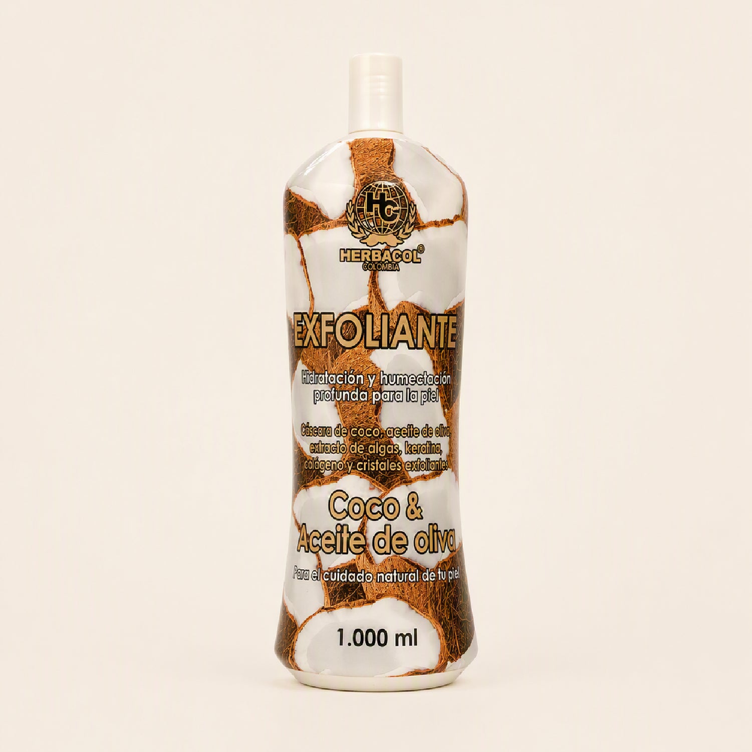 EXFOLIANTE DE COCO Y ACEITE DE OLIVA