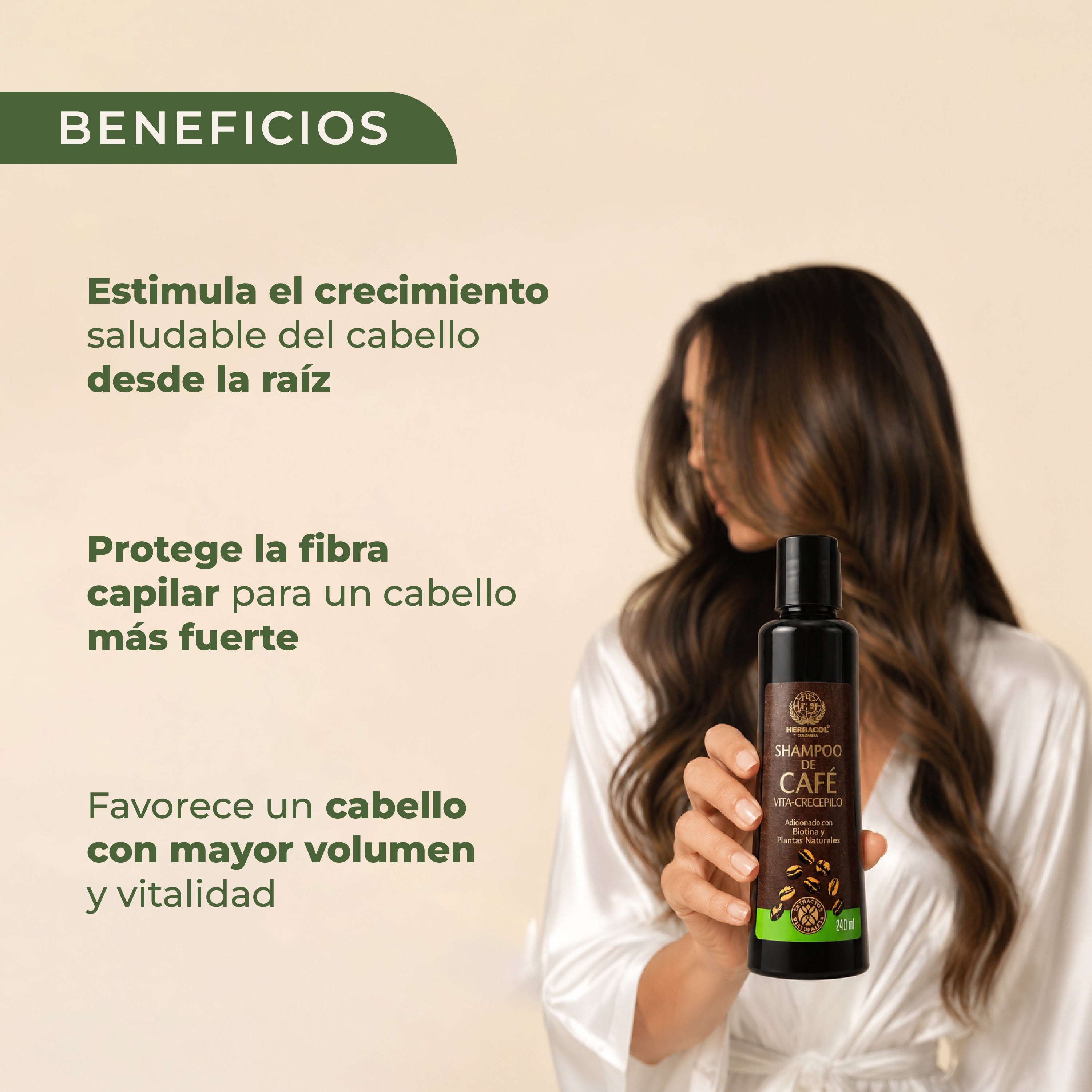 SHAMPOO DE CAFÉ VITA-CRECEPELO