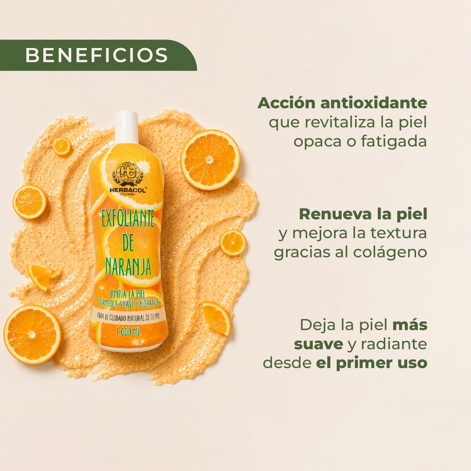EXFOLIANTE DE NARANJA