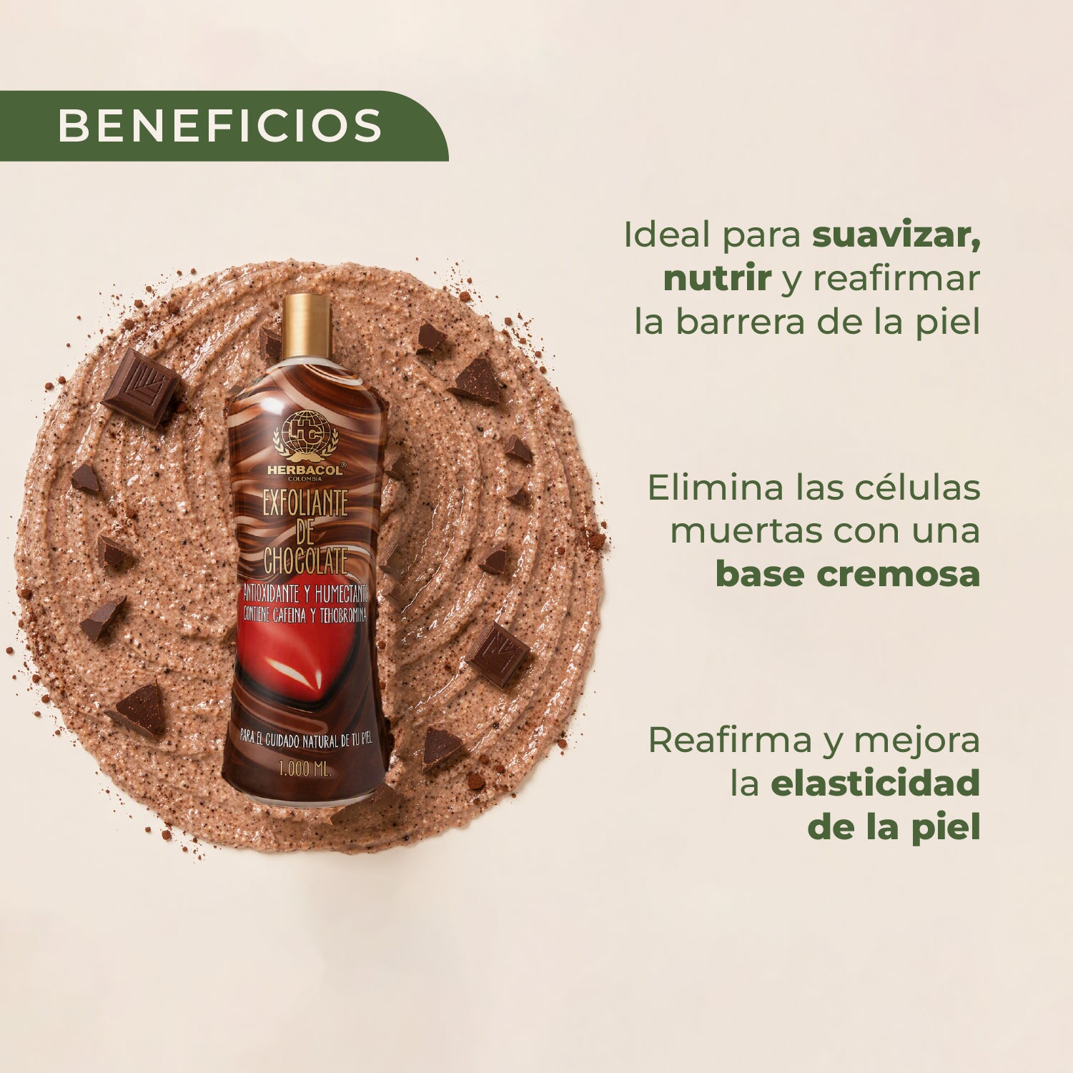EXFOLIANTE DE CHOCOLATE