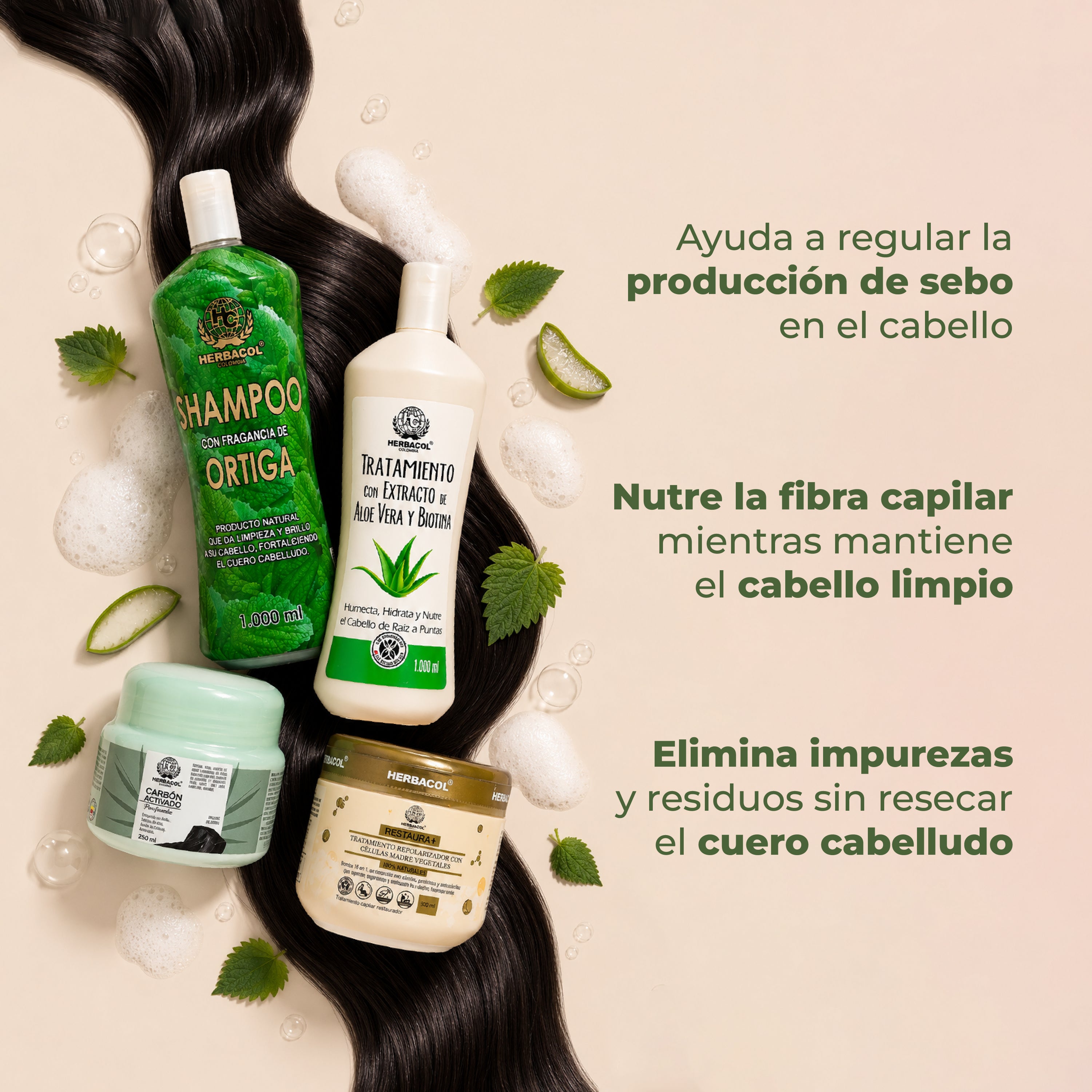 KIT CABELLOS GRASOS