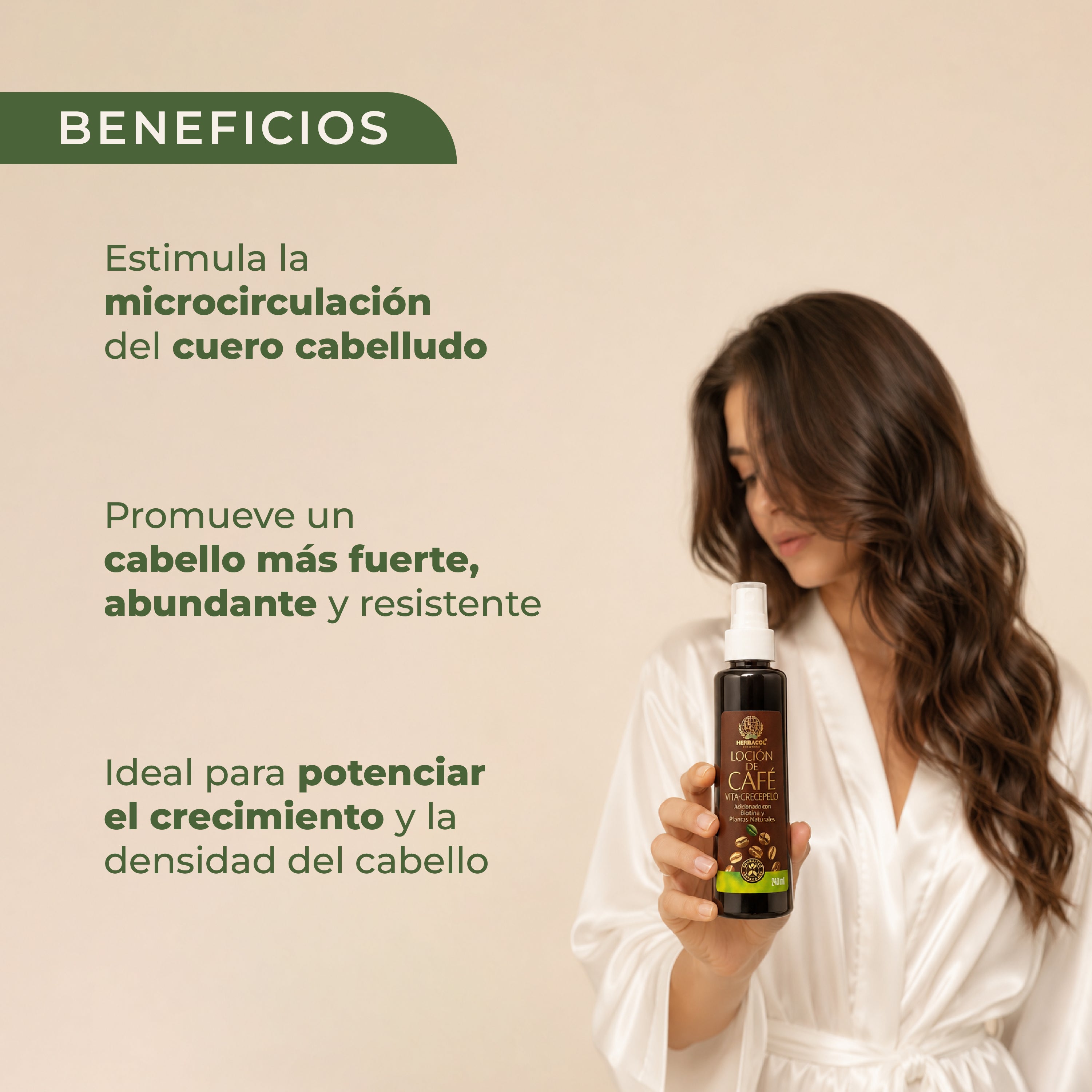 LOCIÓN CAFÉ VITA-CRECEPELO