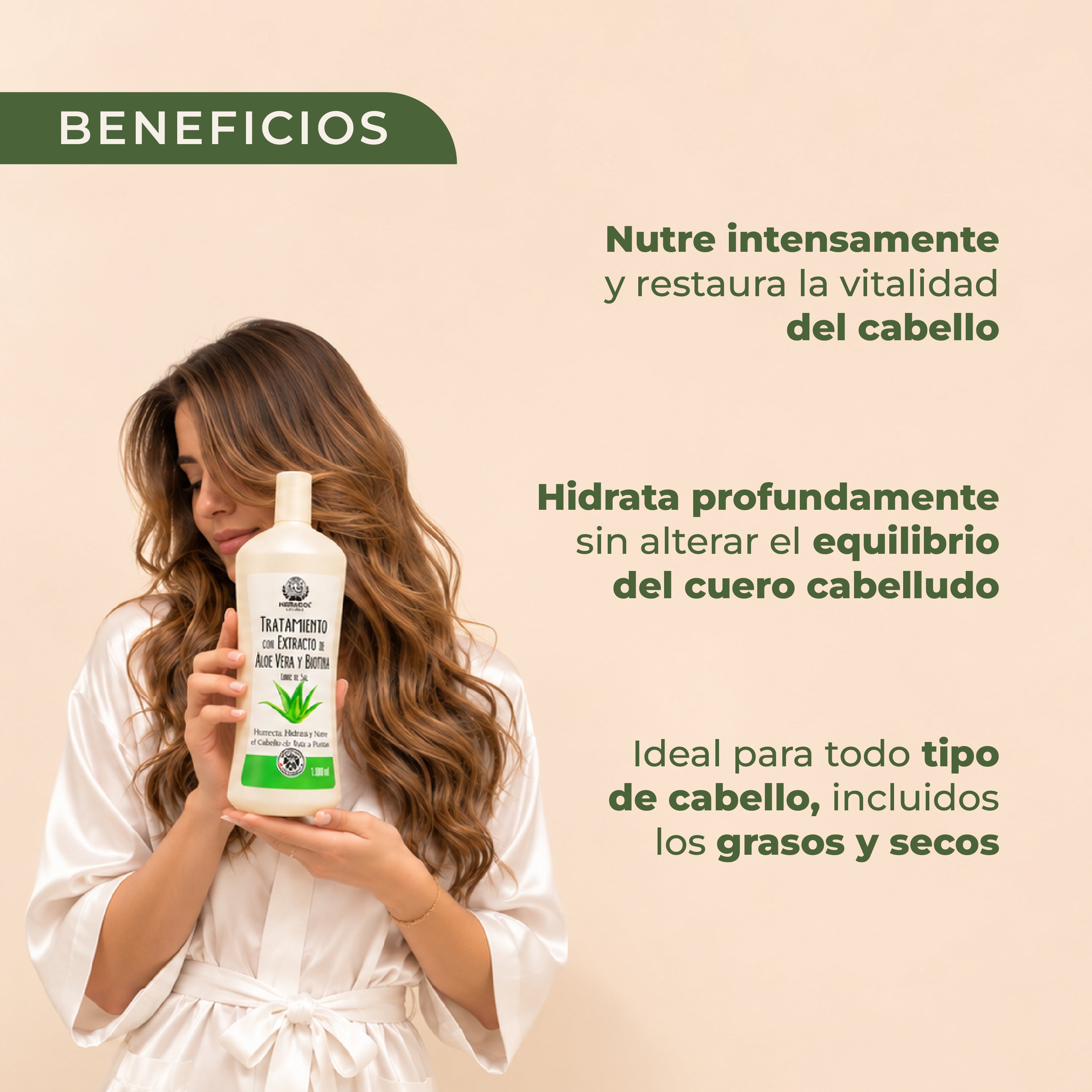 TRATAMIENTO ALOE VERA Y BIOTINA
