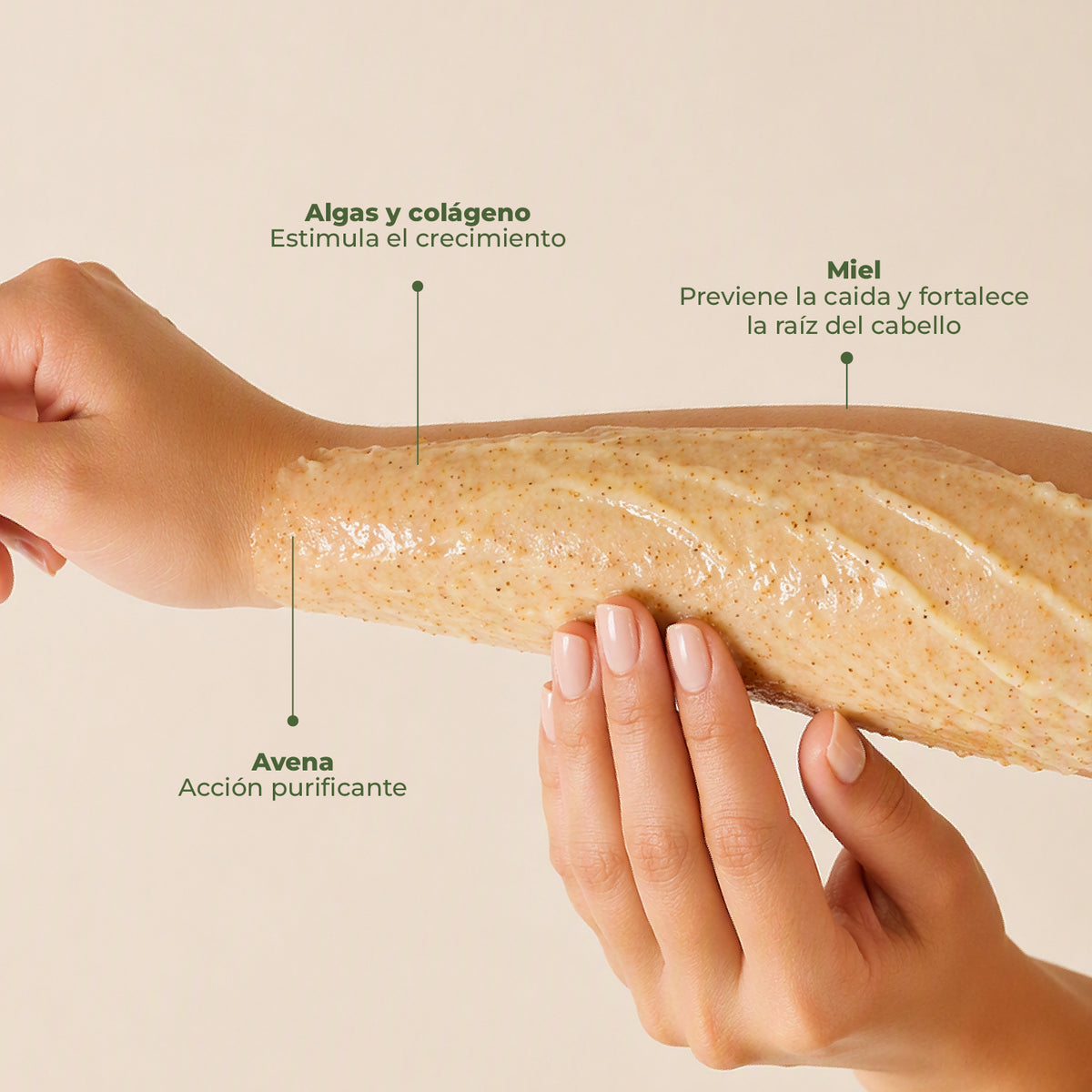 EXFOLIANTE DE AVENA Y MIEL