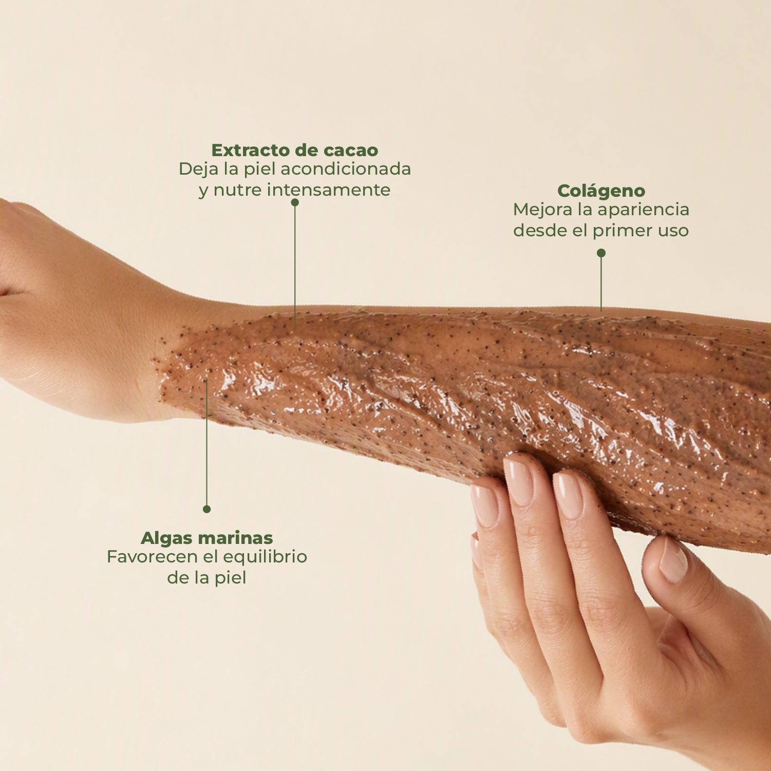 EXFOLIANTE DE CHOCOLATE
