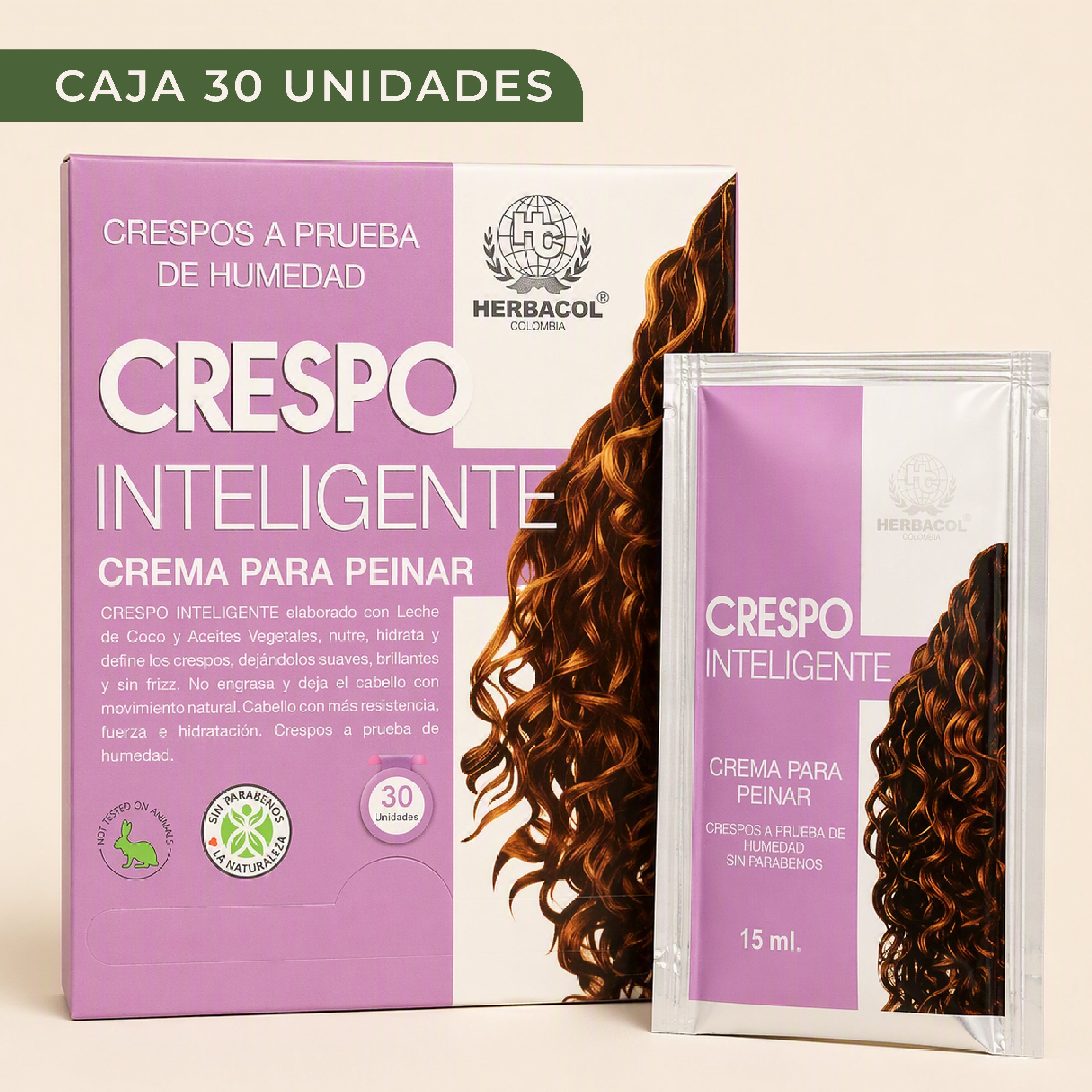 CREMA PARA PEINAR CRESPO INTELIGENTE