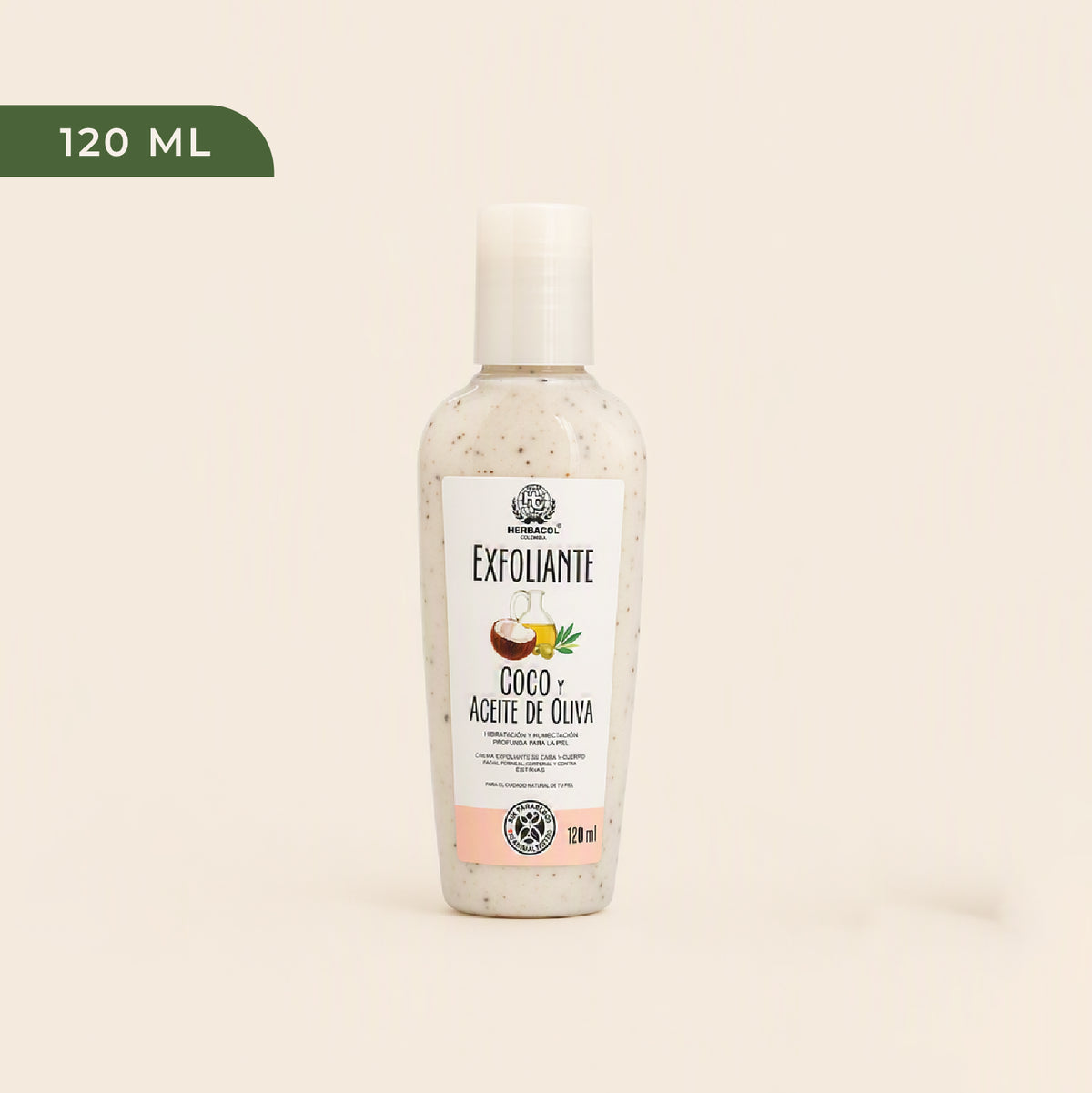 EXFOLIANTE DE COCO Y ACEITE DE OLIVA