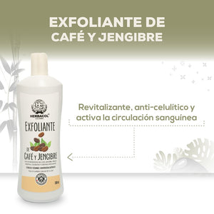 EXFOLIANTE DE CAFÉ Y JENGIBRE