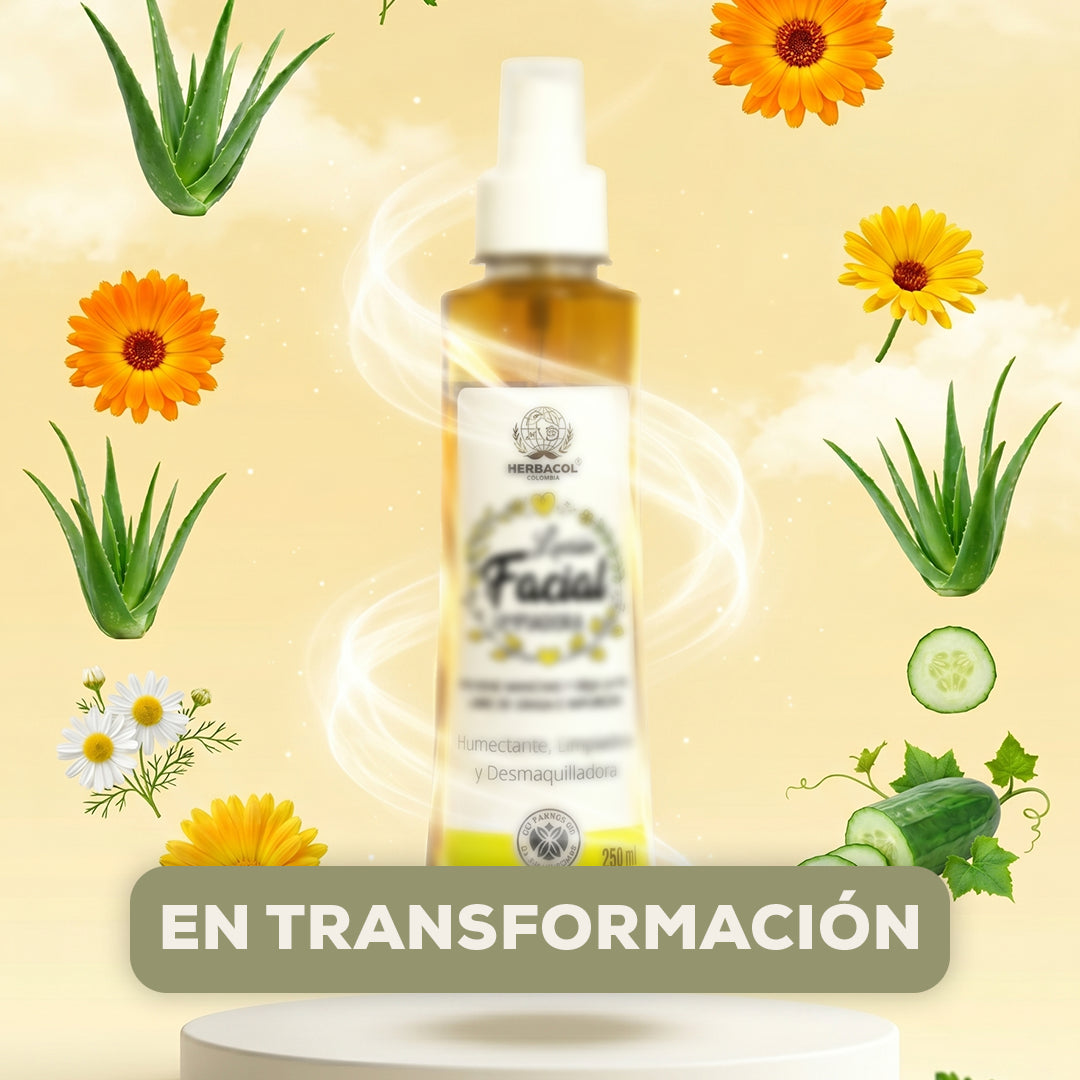 LOCIÓN FACIAL LIMPIADORA