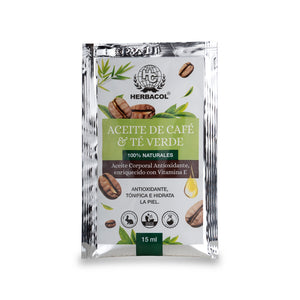 ACEITE DE CAFÉ Y TÉ VERDE